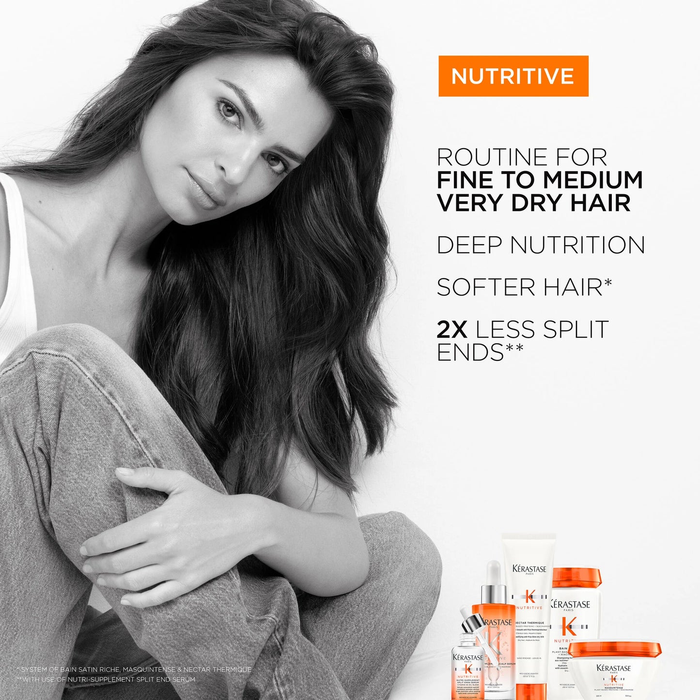 NUTRITIVE NUTRI-SUPPLEMENT SPLIT ENDS HAIR SERUM