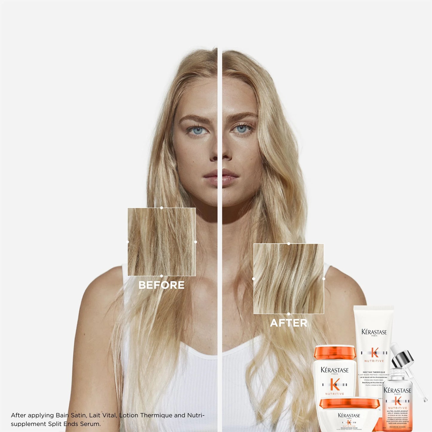 NUTRITIVE NUTRI-SUPPLEMENT SPLIT ENDS HAIR SERUM